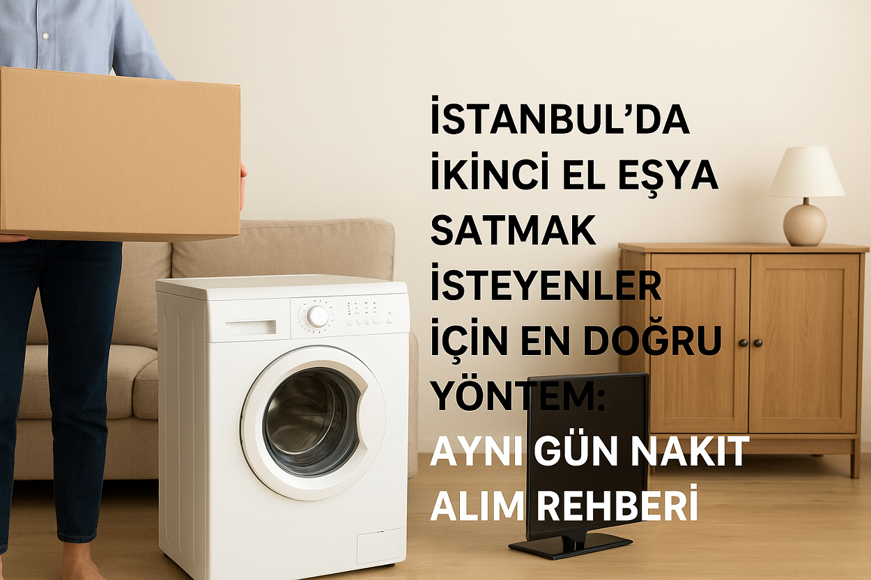 İstanbul’da İkinci El Eşya Satmak İsteyenler İçin En Doğru Yöntem